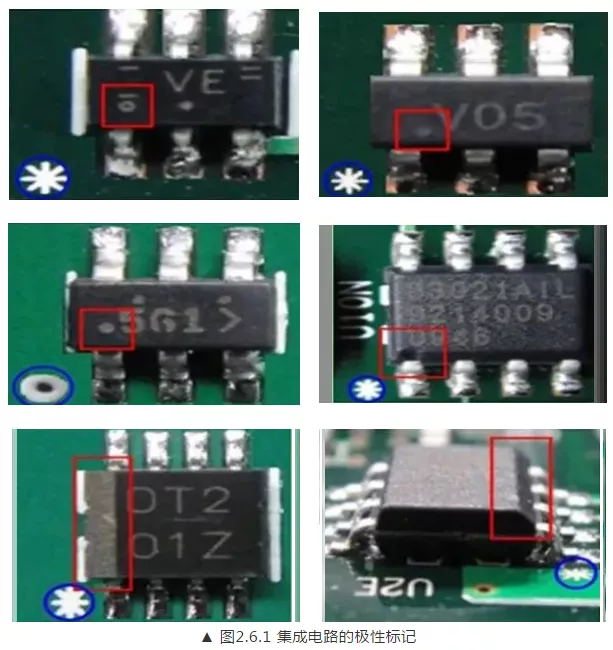 集成電路的極性標(biāo)記